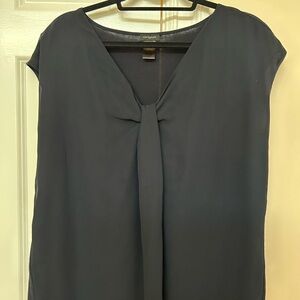 Ann Taylor Dark Blue Blouse